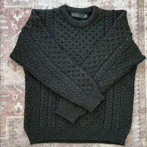 Blarney's green Cable Knit Sweater
Eoghan